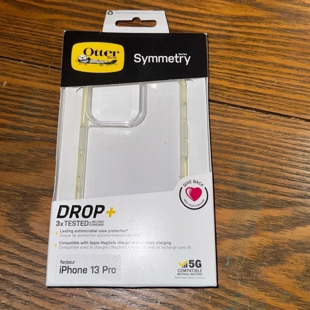 OTTERBOX Fitted Case/Skin for Apple iPhone 13 Pro Clear